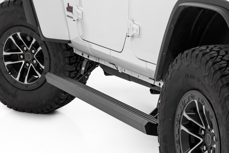 Power Running Boards | 4 Door | Jeep Wrangler JL (2018-2026)