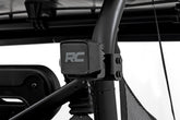 LED Light Kit | Rear Mount | 3" Chrome Pair | Wide Angle | Segway 570 F