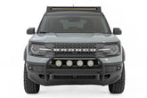 Nudge Bar | w/ Tow Hooks | 20 Inch Black Single Row LED | Ford Bronco Sport (21-24)