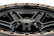 Rough Country 79 Series Wheel | One-Piece | Semi Gloss Black w/Bronze Ring | 18x9 | 6x5.5 | 0mm