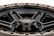 Rough Country 79 Series Wheel | One-Piece | Semi Gloss Black w/Bronze Ring | 18x9 | 6x135 | 0mm