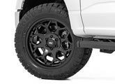 Rough Country 80 Series Wheel | One-Piece | Semi Gloss Black | 20x10 | 5x5 | -19mm