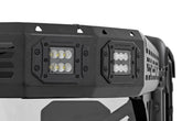 Cargo Rack | Dual 2" Black LED Pairs | Flush Mount | CFMOTO U10 1000 PRO