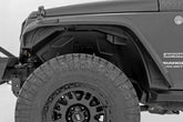Rough Country Wheel Well Liners | Front & Rear | Jeep Wrangler Unlimited 2WD/4WD (2007-2018) 4199A