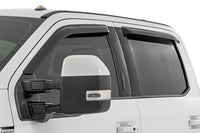 Side Window Deflectors | Tape On Rain Guard | Ford F-150/Lightning/F-250/F-350/Raptor (15-26)