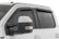 Side Window Deflectors | Tape On Rain Guard | Ford F-150/Lightning/F-250/F-350/Raptor (15-26)