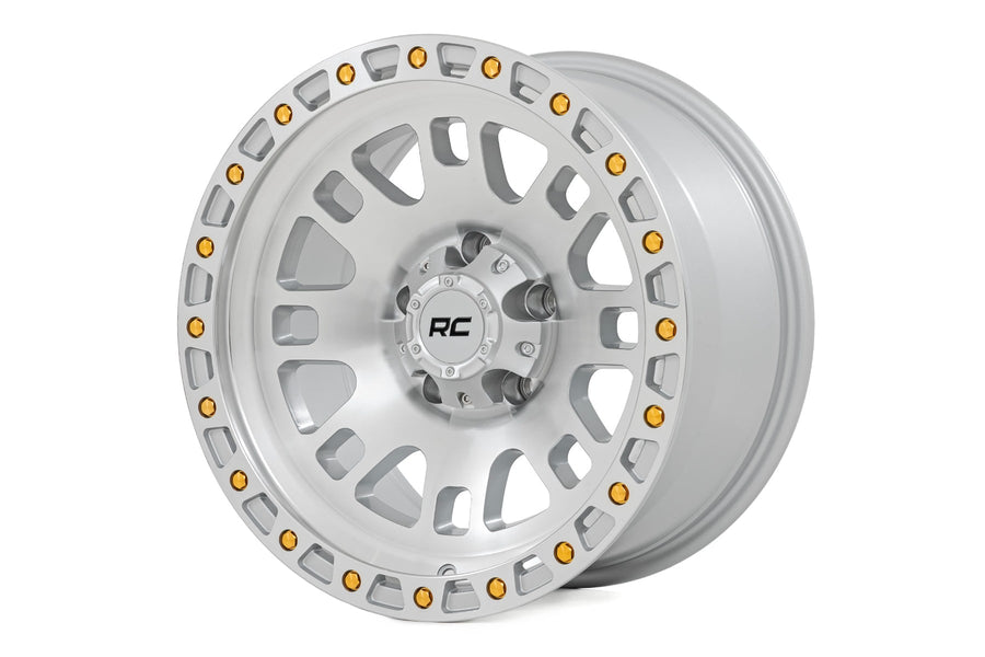 Rough Country 82 Series Wheel | One-Piece | Full Machined | 17x9 | 5x4.5 | -12mm