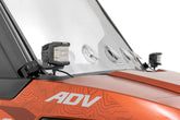 LED Light Kit | Front Mount | 2" Black Pair | White DRL | Polaris XPEDITION XP 5 