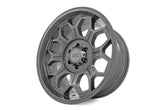 Rough Country 77 Series Wheel | One-Piece | Gunmetal Gray | 20x9 | 6x135 | -12mm