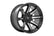 Rough Country 81 Series Wheel | One-Piece | Semi Gloss Black w/machined spokes | 20x9 | 5x5.5 | 0mm
