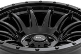 Rough Country 90 Series Wheel | One-Piece | Gloss Black | 20x9 | 6x5.5 | 0mm