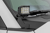LED Light Kit | Ditch Mount | 2" Black Pair | Spot | Toyota Land Cruiser (24-26)