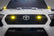 3x1.75 Inch Black Series | Yellow | LED Slim Aux | SAE Fog | Flush Mount | Pair