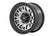 Rough Country 82 Series Wheel | One-Piece | Machined Semi Gloss Black | 17x9 | 5x4.5 | -12mm