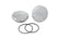 Polished Aluminum Ball Joint Caps | Pair | Rough Country Control Arms