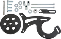 CVF Racing Stealth Black power steering bracket for 1969 and later Ford 289, 302 and 351W small block, B-302-PSBRKT-D