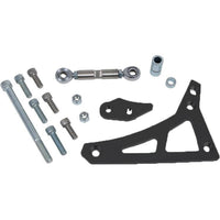 CVF Racing Stealth Black billet alternator bracket for Ford FE 390, 427 and 428, B-390-ALTBRKT