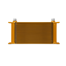 Load image into Gallery viewer, Mishimoto Universal 19 Row Oil Cooler - Gold