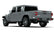 Rally Armor 19-25 Jeep JT Gladiator (Mojave/Rubicon) Black Mud Flap w/Metallic Black Logo