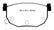 EBC 99-01 Hyundai Elantra 2.0 Redstuff Rear Brake Pads
