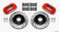 Wilwood DPHA Front Caliper & Rotor Kit Drill Red Honda / Acura w/ 262mm OE Rotor