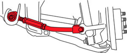 SPC Performance Rear Adjustable Toe Arm — 1989-1998 Nissan 240SX | ±2° Toe | 67740