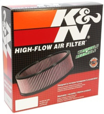 K&N Drop-In Air Filter | 1968-1993 Sierra, Camaro & Scorpio & more | E-1450