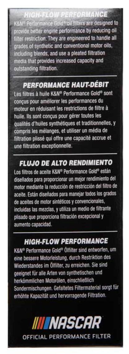 K&N Oil Filter | Cartridge | HP-7026