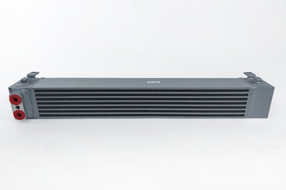 CSF Race-Spec Dual-Pass Oil Cooler — BMW S54 Swap (E36) | 8-Row Bar & Plate | 8240