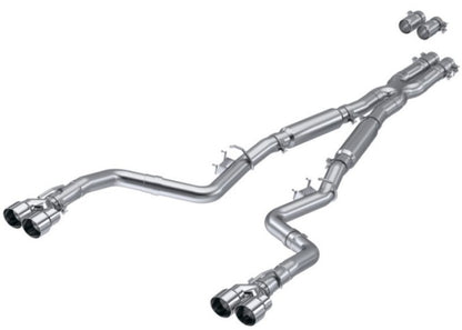 MBRP 17-Up Dodge Challenger 5.7L/6.2L/6.4L Aluminized Catback Exhaust | S7113AL