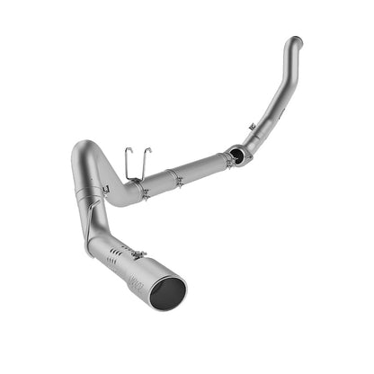 MBRP 08-10 Ford 6.4L F250/350/450 4 inch Filter Back Single Side Exit Aluminum and Down Pipe | S6282AL