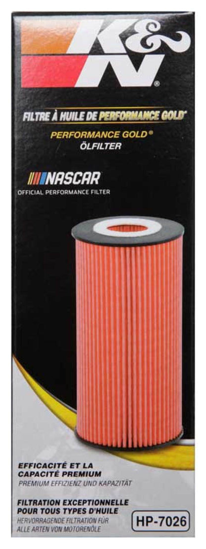 K&N Oil Filter | Cartridge | HP-7026