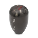 BLOX Racing 6-Speed Billet Shift Knob - Gun Metal 12x1.25mm