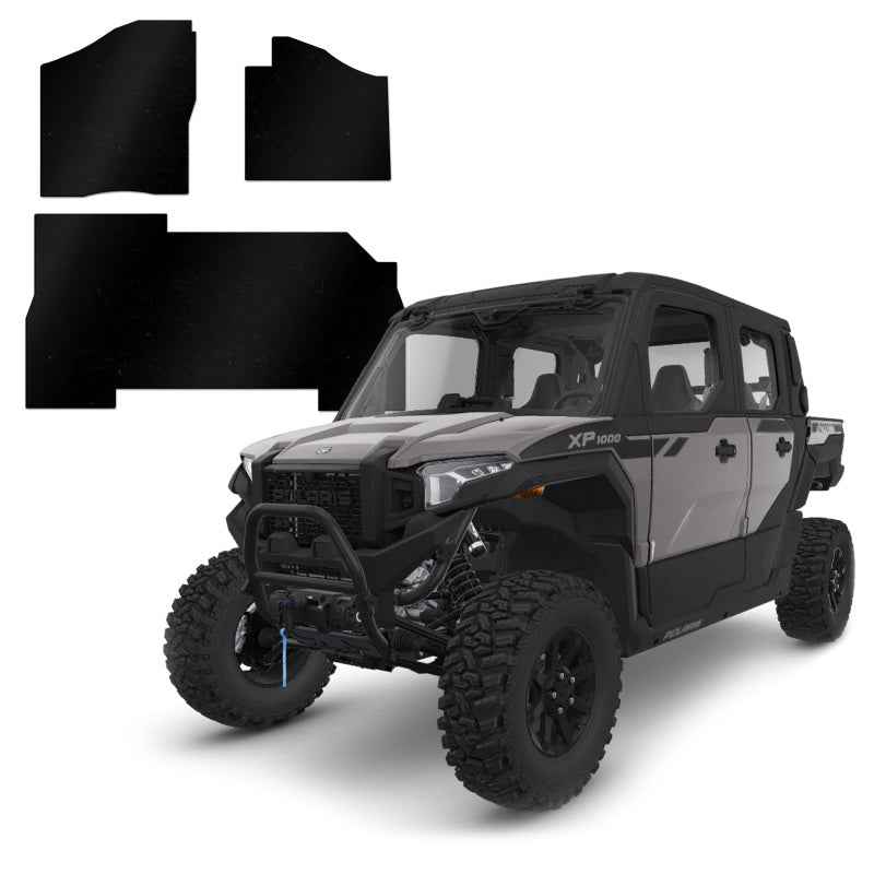DEI 24-26 Polaris Xpedition ADV 4-Door Floor Mat Set - 3 Piece