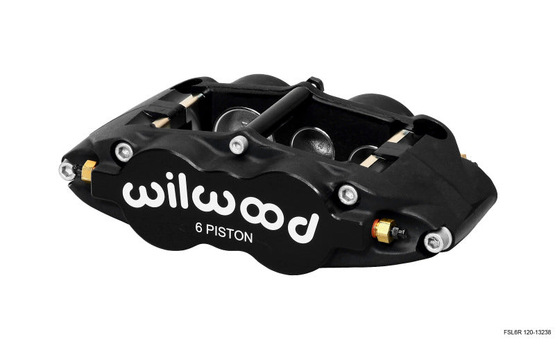 Wilwood Caliper-Forged Superlite 6R-L/H 1.62/1.12/1.12in Pistons 0.81in Disc