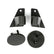 Rugged Ridge 07-18 Jeep Wrangler JK Textured Black Mirror Relocation Brackets