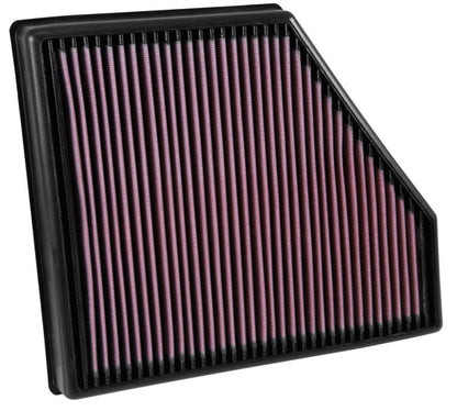 K&N Drop-In Air Filter | 2016-2024 Chevrolet Camaro 6.2L V8 | 33-5047
