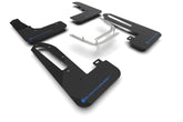 Rally Armor 23-26 Honda Civic Type R Black Mud Flap Light Blue Logo