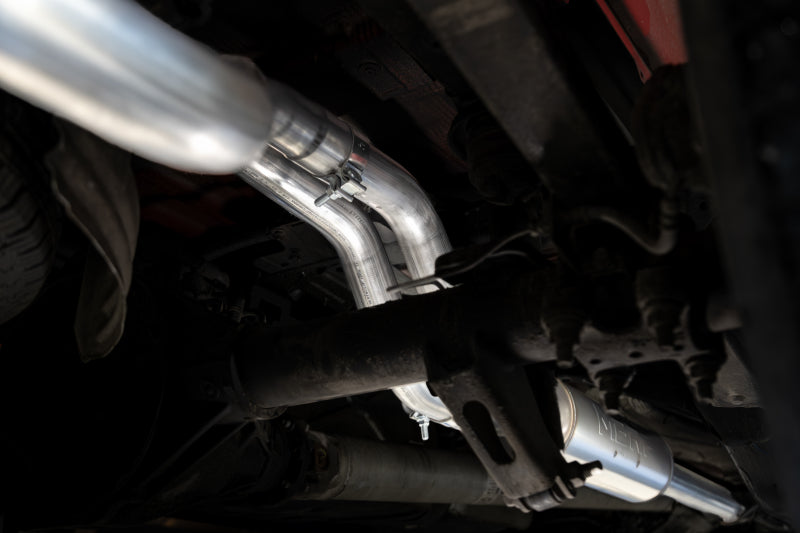 MBRP 2019+ Chevrolet Silverado 1500 / 2019+ GMC Sierra 1500 T304 SS 3in Armor Pro Cat-Back Exhaust