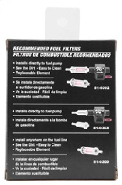 K&N Fuel Pump | Electric Pump 9 11.5 PSI Diesel | 81-0403