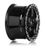 Forgestar D5 Beadlock 18x12 / 5x120.65 BP / ET56 / 8.8in BS Gloss Black Wheel