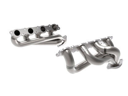 aFe Power Twisted Steel 1-7/8in 304 Stainless Steel Headers 20-21 Ford F-250/F-350 V8-7.3L | 48-33029