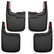 Husky Liners 2017 Ford F-250/F350 Custom-Molded Front and Rear Mud Guards
