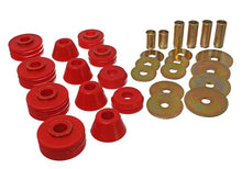 Load image into Gallery viewer, Energy Suspension 73-80 GM 1/2 Ton C-10/C1500 Pick Up 2WD Red Body (Cab) Mount Set