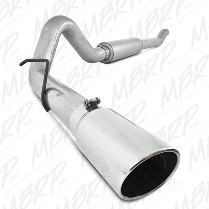 MBRP 2003-2007 Ford F-250/350 6.0L EC/CC Turbo Back Single Side (Stock Cat) | S6206AL