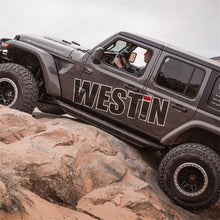 Load image into Gallery viewer, Westin/Snyper 2018+ Jeep Wrangler JL Unlimited 4DR Triple Tube Rock Rail Steps - Textured Black