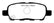 EBC 08-13 Infiniti EX35 3.5 Ultimax2 Rear Brake Pads