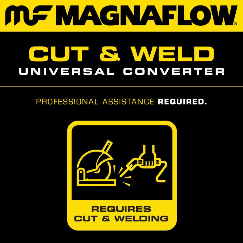 MagnaFlow Conv Univ 2 Mid Bed Sensor