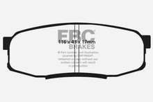 Load image into Gallery viewer, EBC 08+ Lexus LX570 5.7 Greenstuff Rear Brake Pads