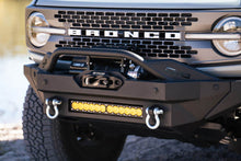 Load image into Gallery viewer, DV8 Offroad 2021+ Ford Bronco Modular Front Bumper Winch Capable w/ Auxiliary Light Mounts